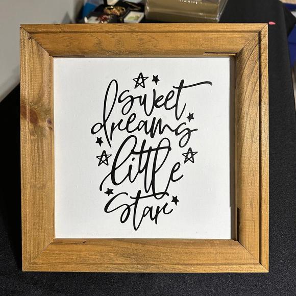 Farmhouse Canvas Nursery Sign - Picture 1 of 2